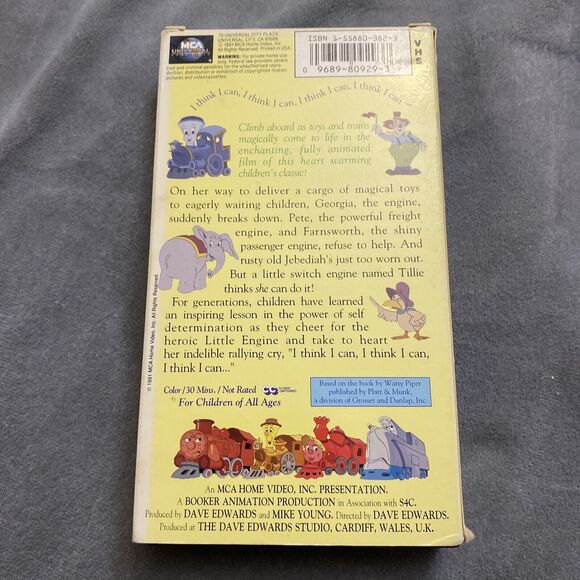 Where The Wild Things Are And The Little Engine That Could Vintage VHS Tapes - Picture 3 of 7